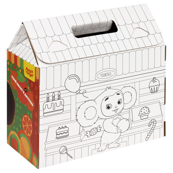 Набор для лепки Мульти-Пульти, 72 брикета легкого пластилина, 2 раскраски, 2 формочки, 3 стека (ЛПЧБ