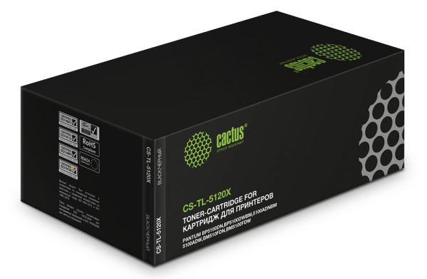 Картридж_лазерный Cactus CS-TL-5120X (TL-5120X) для Pantum BP5100DN/BP5100DW/BM5100ADN/BM5100ADW черный (15000 