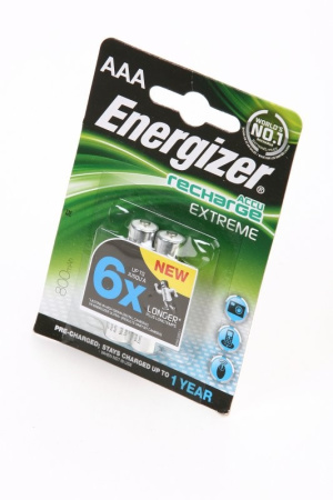 Аккумулятор Ni-MH AAA Energizer Recharge Extreme 800mAh/1.2в блистер 2шт. Аккумулятор Ni-MH AAA Energizer Recharge Extreme 800mAh/1.2в блистер 2шт.