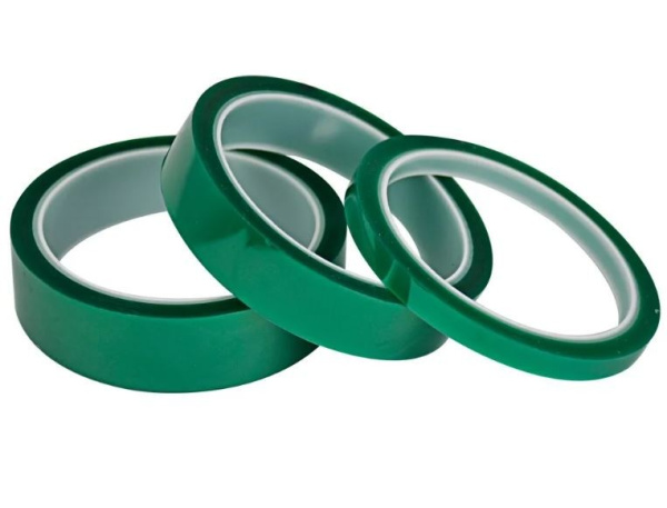 Скотч термостойкий (ПЭТ), ширина 15мм, рулон 33метра, +180°C, S-Line NKS-1425PTS-G