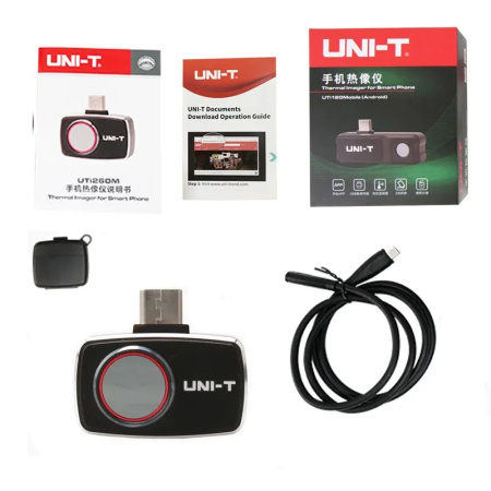 Тепловизор Uni-T UTi260M, 256*192,  -20..550C, FOV 56*42, Type-C Android