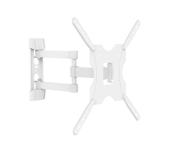 Кронштейн ITECHmount LCDN544 White белый настенный,для тв,32-55",до 30кг,от стены 62-422 мм,с выносом, с функцией наклона -10°~ +3°,и поворота -90° ~ 