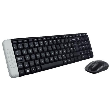 Беспроводной комплект Logitech MK220 (920-003169) радиус действия до 10м, Black