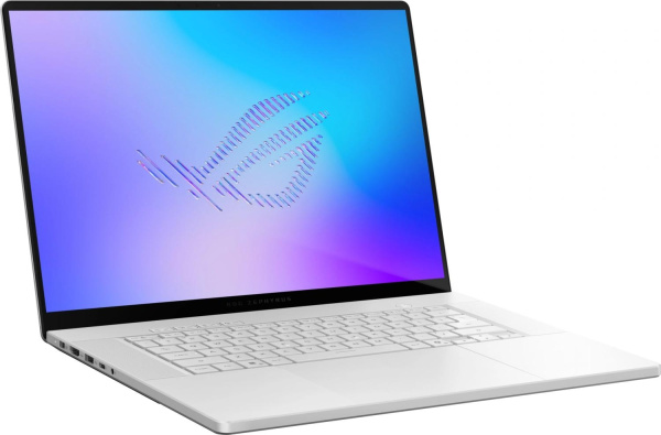 Ноутбук Asus ROG Zephyrus G16 GU606AX-TB023W Core Ultra 9 386H 64Gb SSD1Tb NVIDIA GeForce RTX 5090 24Gb 16" OLED 2.5K (2560x1600) Windows 11 Home white WiFi BT Cam Bag (90NR0PE1-M00160)