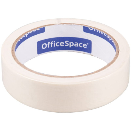 Клейкая лента малярная 25мм. 25 м. OfficeSpace (КЛ_18612)