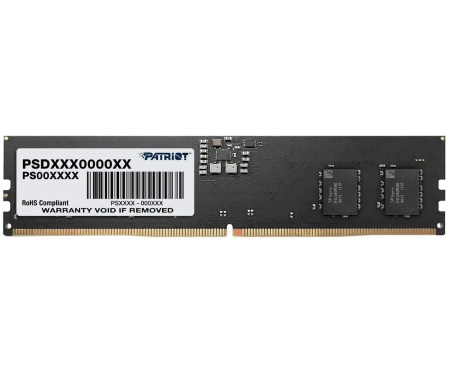 Модуль памяти DIMM DDR5 8Гб 5600МГц Patriot Signature Line (PSD58G560081) CL46
