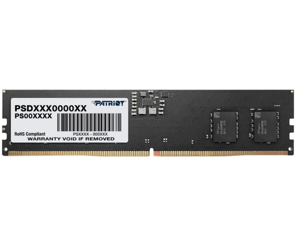 Модуль памяти DIMM DDR5 8Гб 5600МГц Patriot Signature Line (PSD58G560081) CL46