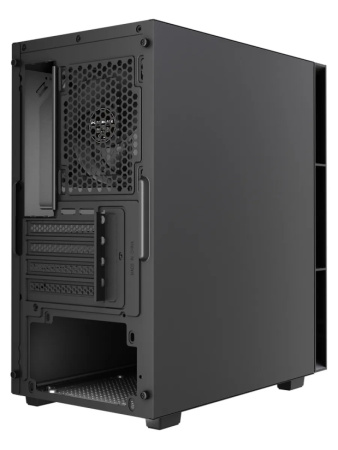 Корпус mATX Б_БП Powercase Mistral SM01 SI (USB3.0,Audio,черный,Mesh,Non Window,2х120мм PWM black fans,CPU Cooler до 160мм, VGA до 300мм) [CMMSM01-F2]