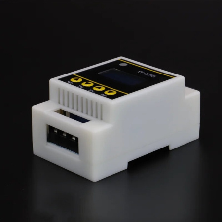 Реле контроля температуры и влажности на DIN-рейку XY-DTH1, выносной датчик