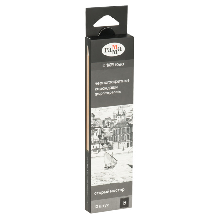 Карандаш ч/гр. Гамма "Старый мастер" B (170322_B)