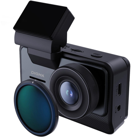 Видеорегистратор Digma FreeDrive 415W max черный 4Mpix 2160x3840 170гр. Novatek 96670
