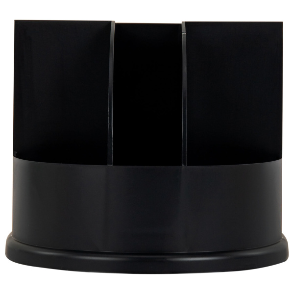 Подставка BRAUBERG "Ultra" 5 отделений, черная (238256)