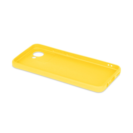 Чехол силиконовый для Realme C30/Narzo 50i Prime DF rmCase-18 (yellow)