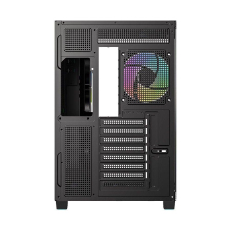 Корпус ID-Cooling View 500 черный без БП mATX 9x120mm 1xUSB2.0 1xUSB3.0 audio bott PSU
