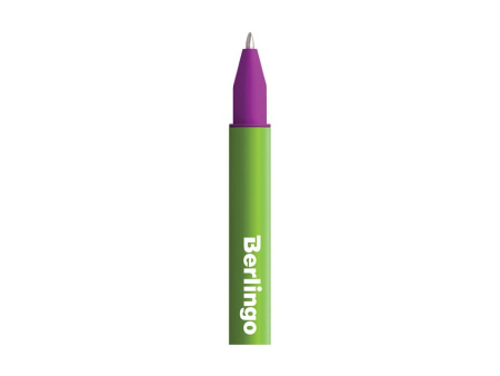 Ручка гелевая BERLINGO "Color Stick" 0,5мм., черная, ассорти (CGp_50101)