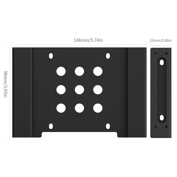 Салазки ORICO AC52535-1S для 2.5" и 3.5" дисков в отсек 5.25", черный