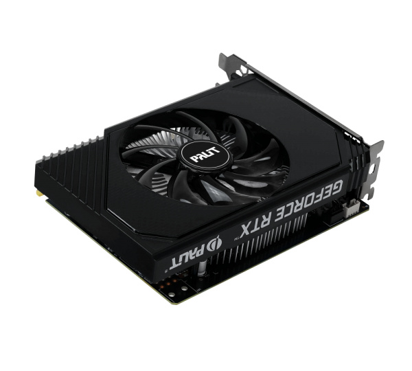 Видеокарта GeForce RTX3050 Palit 6Гб STORMX ОС GDDR6,96bit,DVI,HDMI,DP (NE63050S18JE-1070F) ret
