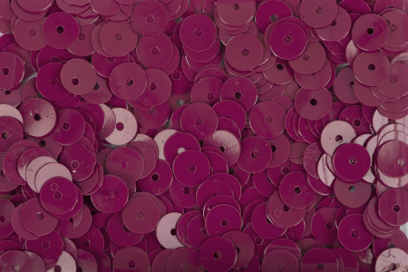 Пайетки "Zlatka" россыпью ZF-25 6 мм 10 г №024 бордовый