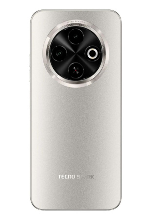 Смартфон Tecno SPARK 30C 6Гб 128Гб Titanium Gold 6.67", IPS, 1600*720, 6*1.8+2*2ГГц, 50+0.08Мп, 8Мп, 4G, NFC, 5000мАч, And 13