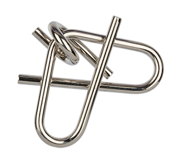 Головоломка металлическая  "DELFBRICK" DLM-21 1 шт "Сердце" 2 элемент.