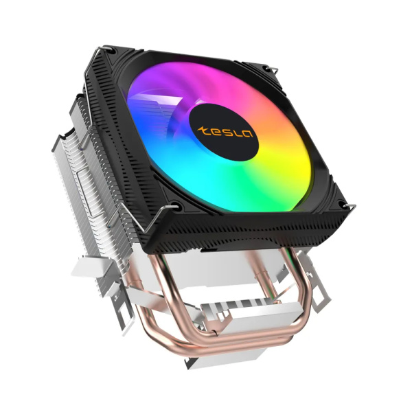Кулер S115x/1366/1200/1700/AMx TESLA SHADOW 902 FRGB (110W/92mm/600-1800rpm/FRGB)