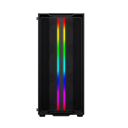 Корпус ATX Б_БП Powercase Mistral Evo (USB3.0, Audio, WN, ARGB, черный)[CMIEB-F4S]