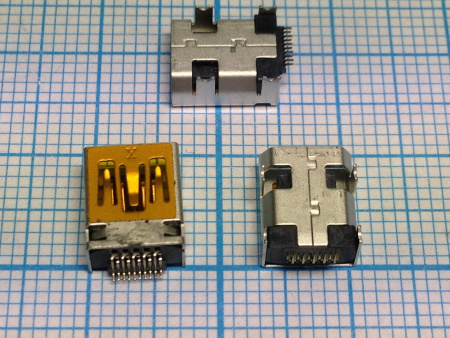 Разъём mini-USB №24 10pin