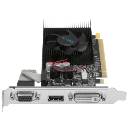 Видеокарта GeForce G210 DEXP 1Гб DDR3,64bit,VGA,DVI,HDMI (GT210 1GD3 LP) oem