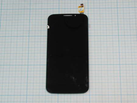 Дисплейный модуль ( дисплей + тачскрин ) Alcatel Pop S7 OT-7045Y Черный