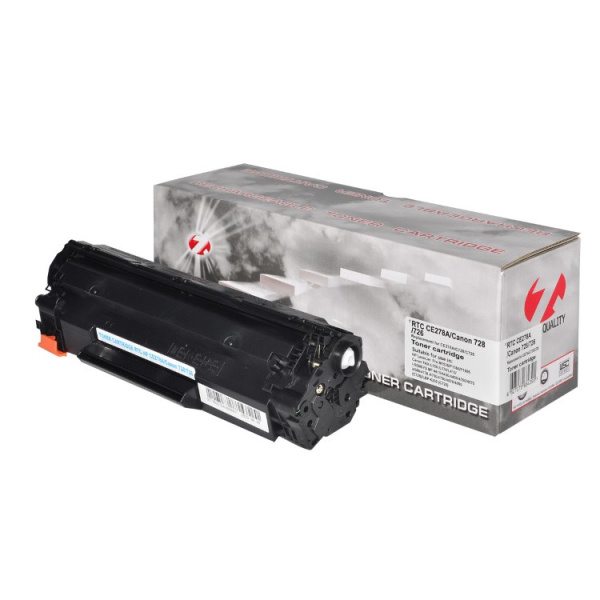Картридж_лазерный 7Q CE278A/Canon 726/728 для HP LJ P1566/P1606w/iSENSYS MF4410 черный (2100 стр)