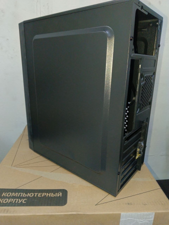 Распродажа! Корпус ATX Б_БП TESLA 3205BM (вмятина на боковой глухой крышке)