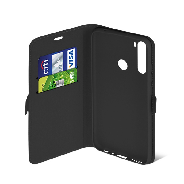 Чехол-книжка для Xiaomi Redmi Note 8 (2021) DF xiFlip-51 (black)