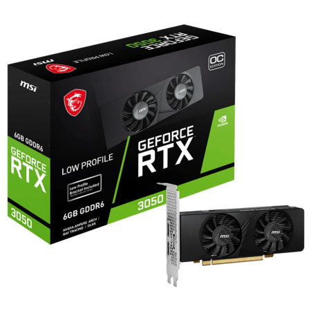 Видеокарта/ GeForce RTX 3050 LP E 6G OC