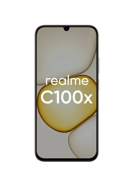 Смартфон Realme C100X 4Гб 256Гб Белый 6.8", IPS, 1520*720, 2*1.8+6*1.6ГГц, 50Мп, 5Мп, 4G, NFC, 8000мАч, And 16