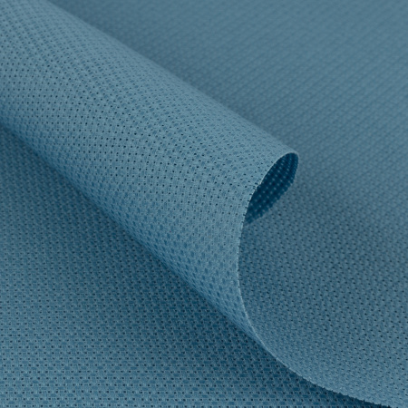 Канва K04 "Gamma" Aida №14 цв. 100% хлопок 30 х 40 см ± 2 см 1 шт голубой