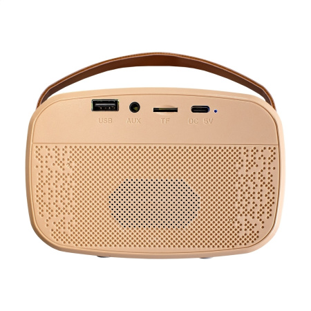 Портативная колонка ExeGate Bro 330 8Вт, Bluetooth, FM, SD/TF/USB, зарядка USB Type-C, Караоке Color Box