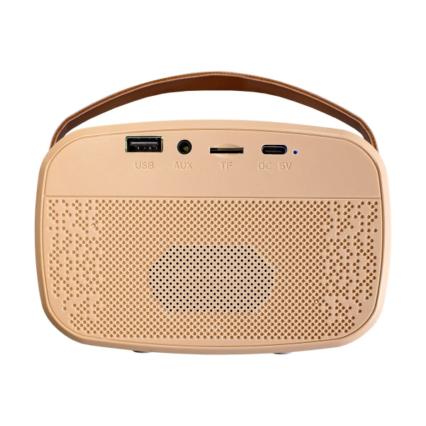 Портативная колонка ExeGate Bro 330 8Вт, Bluetooth, FM, SD/TF/USB, зарядка USB Type-C, Караоке Color Box