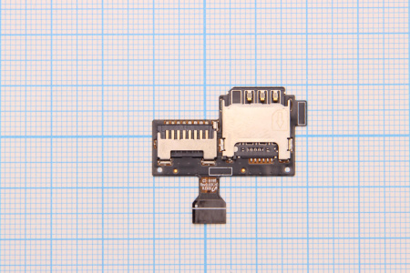 Шлейф Samsung i9190/i9195 на разъем SIM/MMC