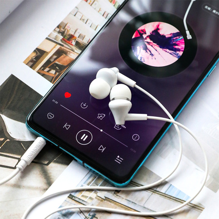 Гарнитура проводная BOROFONE BM49 вставные, кабель 1.2м, белый