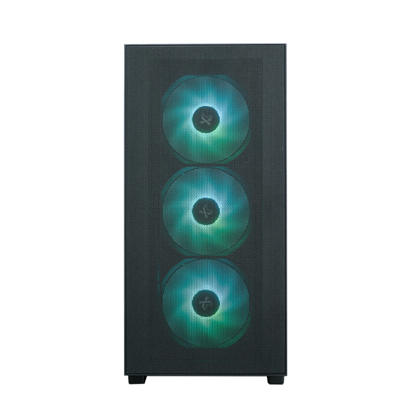 Корпус mATX Б_БП XASTRA A510M 4ARGB-UC Black (USB3.0,Audio,TG+Mesh,черный,PWM fans,4х120мм FC ARGB,Type-C)[A510M-4FC12A-UC]