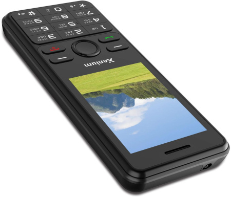 Сотовый Xenium X280 Black 2sim/2.8"/320*240/32Mb/microSD/0.3Мп/Bt/3000мАч/моноблок