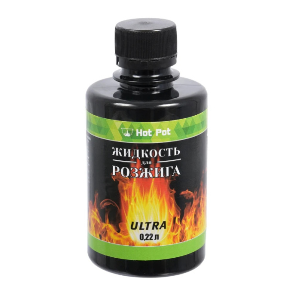 Жидкость для розжига Hot Pot Ultra угдеводородная 0.22л (61383)