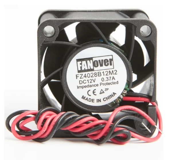 Вентилятор  40*40*28мм, 12в, 0.37а, качения, FZ4028B12M2