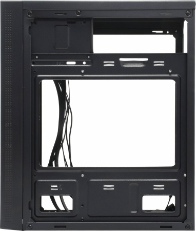 Корпус mATX Б_БП CBR MX12 (1*USB3.0+2*USB2.0,Audio,черный)[PCC-MATX-MX12-WPSU]