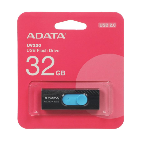 Флеш-накопитель USB2.0 32Gb A-data (AUV220-32G-RBKBL) черный