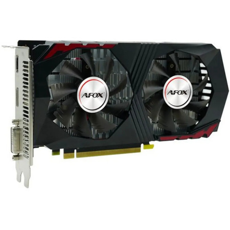 Видеокарта GeForce GTX1050Ti Afox 4Гб GDDR5,128bit,DVI,HDMI,DP (AF1050TI-4096D5H5-V6) ret