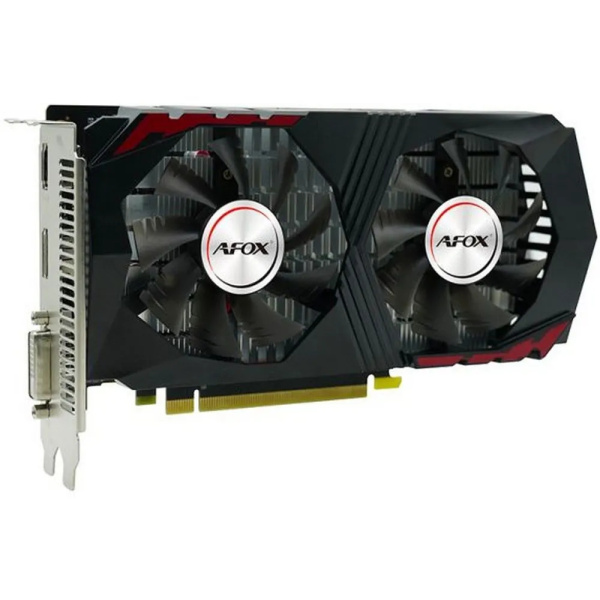 Видеокарта GeForce GTX1050Ti Afox 4Гб GDDR5,128bit,DVI,HDMI,DP (AF1050TI-4096D5H5-V6) ret