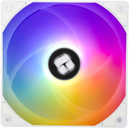 Кулер в корпус 120х120х25 Thermalright TL-C12CW-S (Pack of 3)(1550prm/4Pin PWM/66.17 CFM/25.6дБ/подшипник гидродинамический/ARGB/белый)(комплект венти