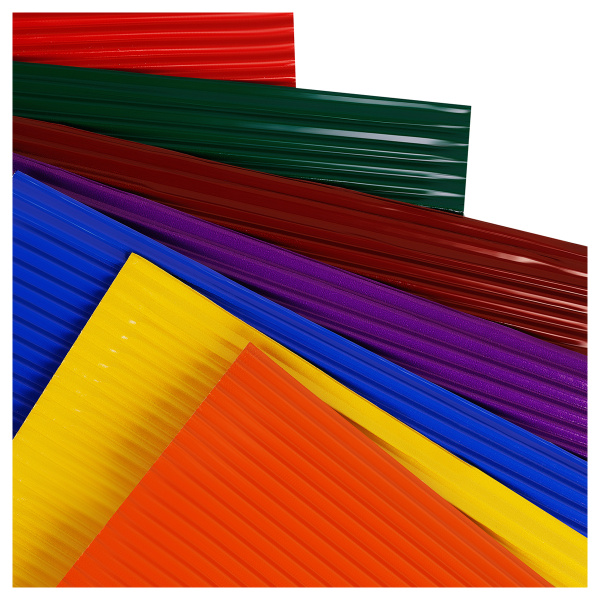 Картон цветной А4 Мульти-Пульти гофрированный 7цв., 7л. (КГ7А4_38719)