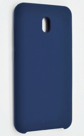 Чехол силиконовый для Xiaomi Redmi 8A Silicone case синий